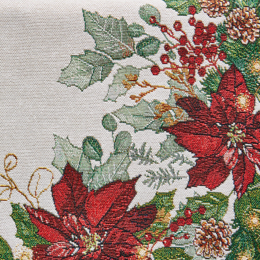 Festliche Gobelin-Tischsets mit klassischem Weihnachtsmotiv Bild 2