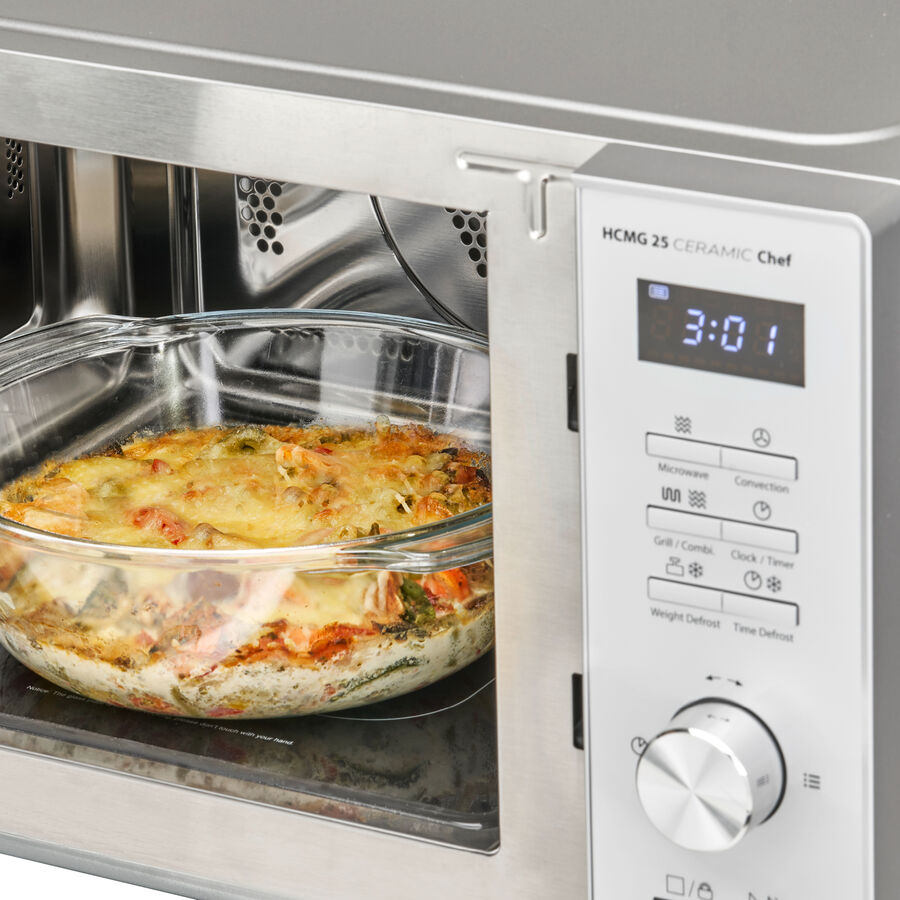 Einbau Mikrowelle Mit Heißluft Und Grill Ohne Drehteller