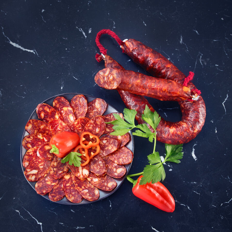 Spaniens berhmte Wurst: Duroc-Edel-Chorizo pikant Bild 2