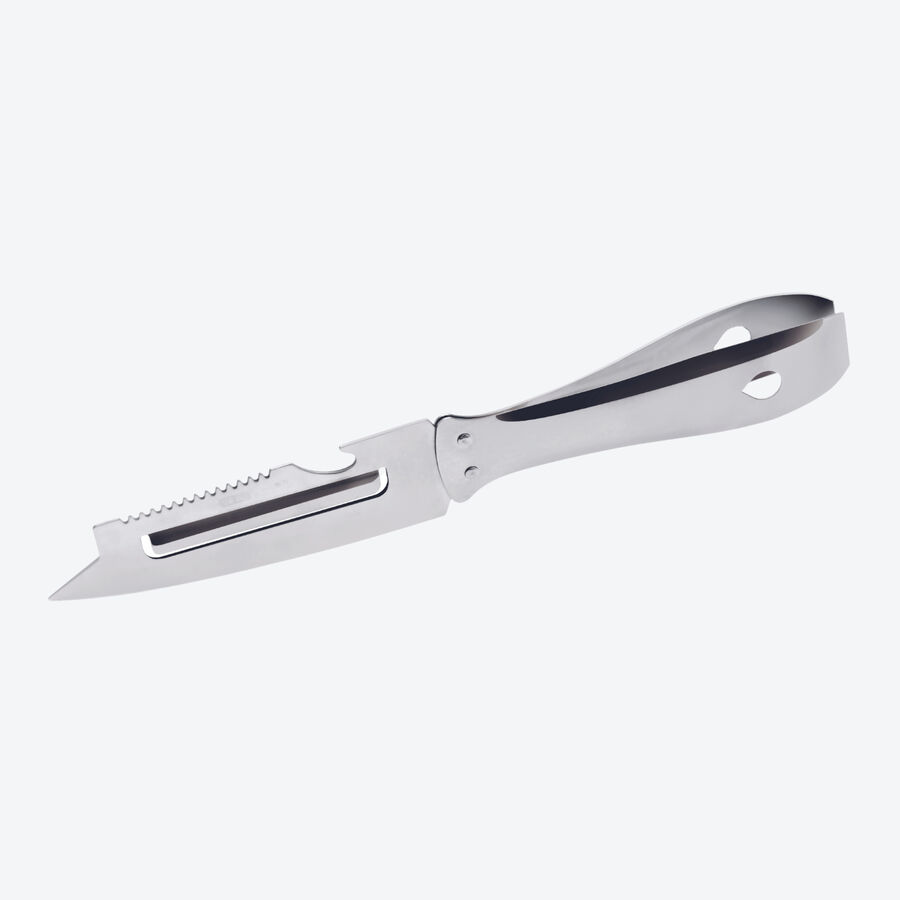 4-in-1-Fischmesser: Schneiden, filetieren, entgrten, entschuppen