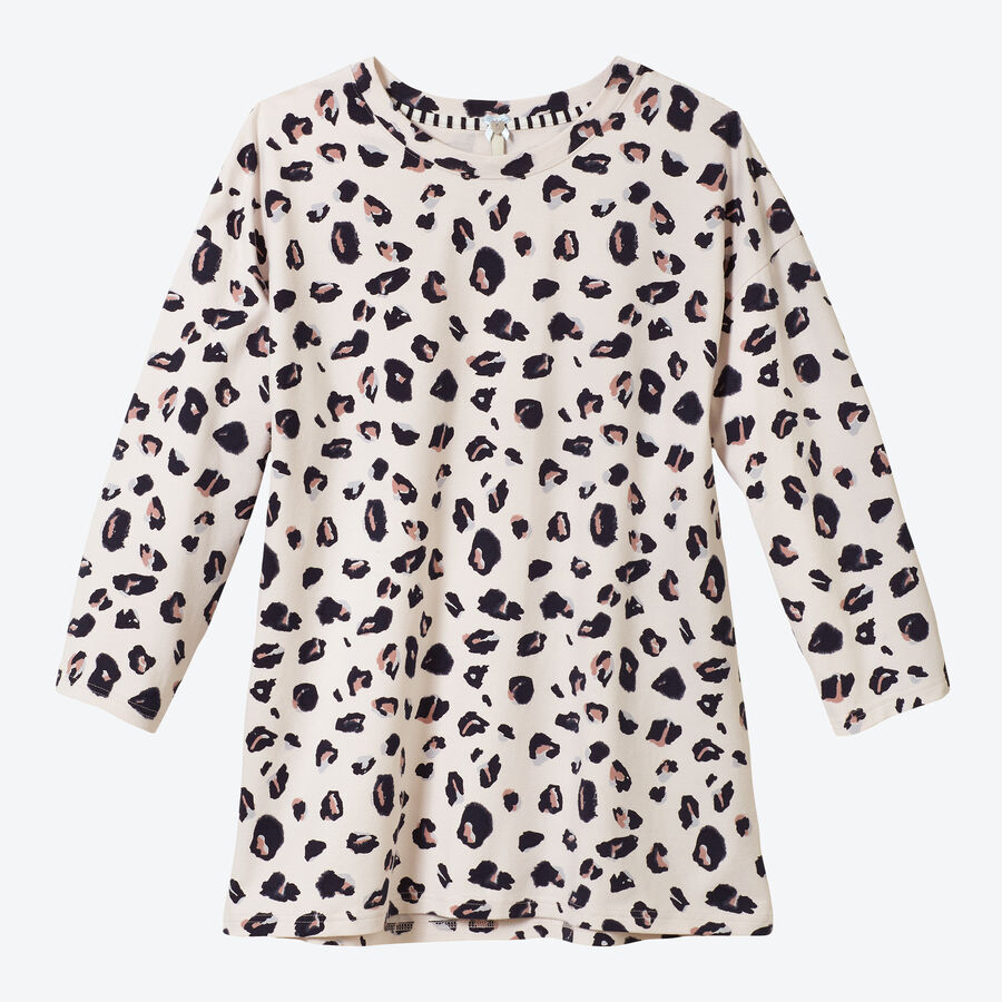 Basic Uni-Shirt zur Mix & Match-Nachtwsche aus langlebiger Baumwolle Bild 2