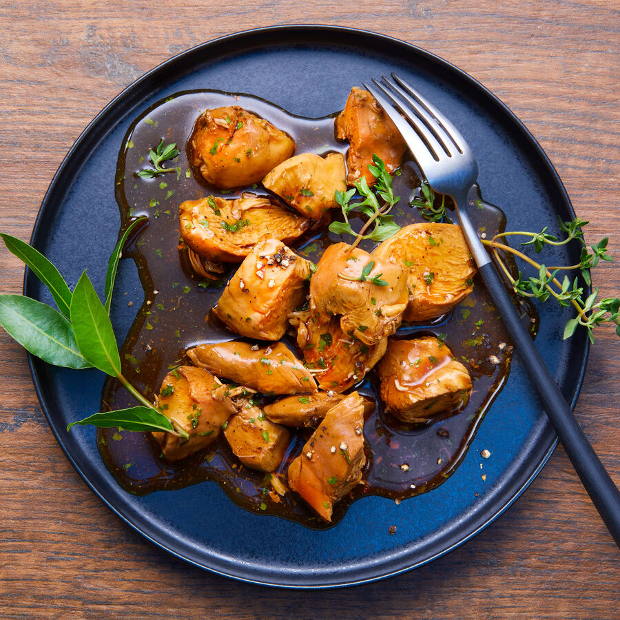 Gourmet-Klassiker im Glas: Coq au Vin minutenschnell zubereiten, Fertiggericht, Huhn, schnell & einfach Bild 2