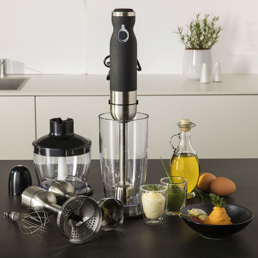 Professionelles Prierstab-Set mit Emulgieraufsatz Bild 2