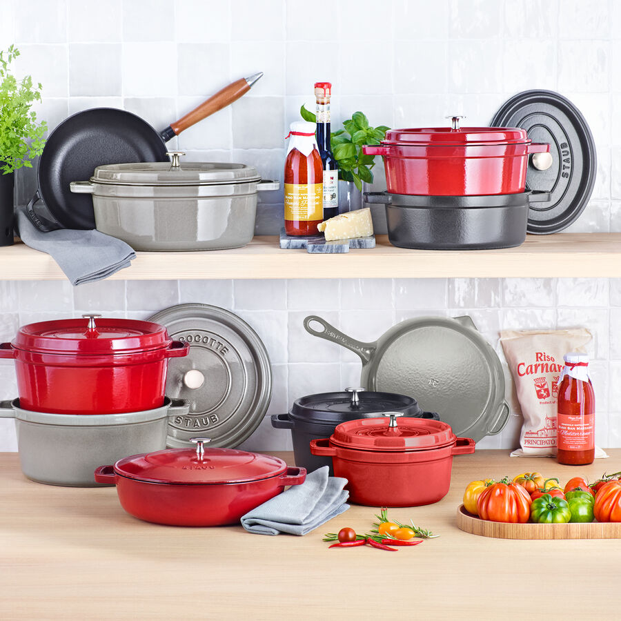  Franzsisches Staub  Guss-Bratpfanne rund Bild 2
