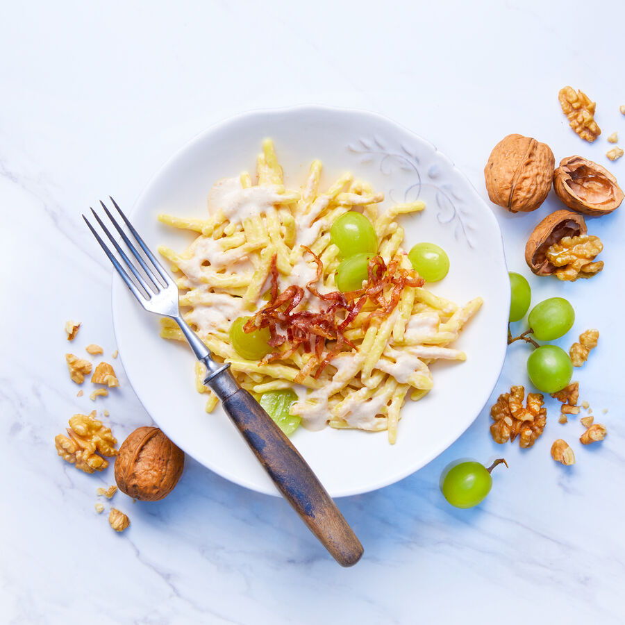 Klassische ligurische Pasta: Trofie, Nudeln, italienische Pasta Bild 2