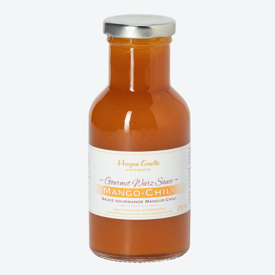 MangoChili Gourmet WürzSauce für Raclette und Fondue Spitzenqualität