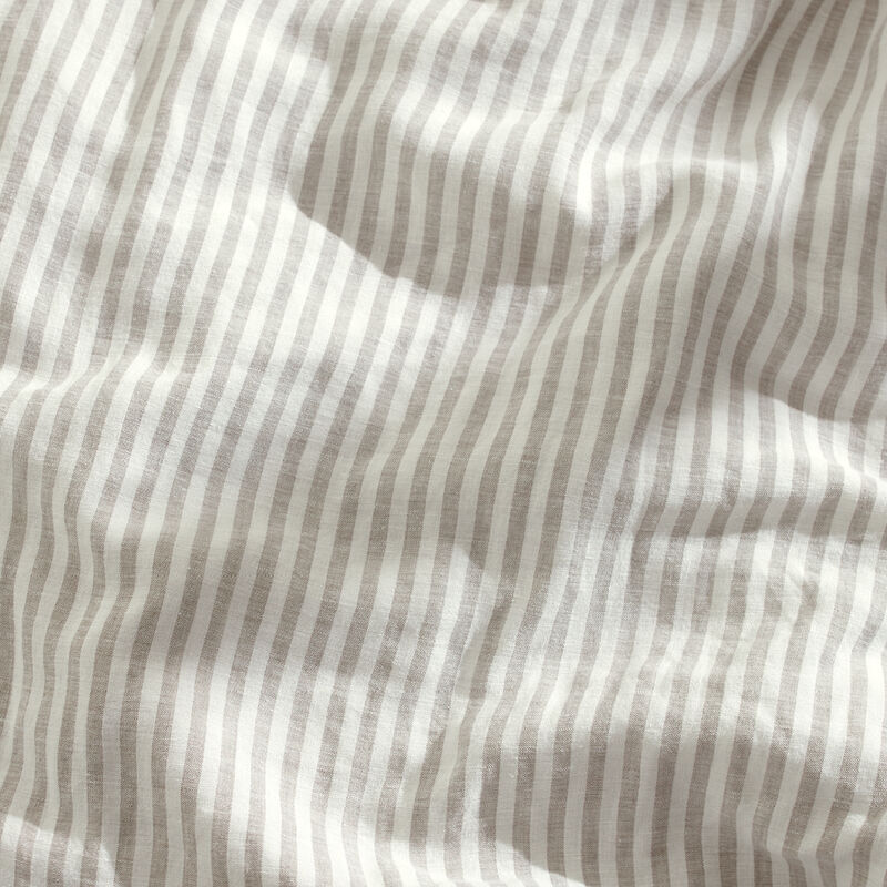 Puristischer Leinen-Bettbezug mit edlem Knitter-Touch Bild 2