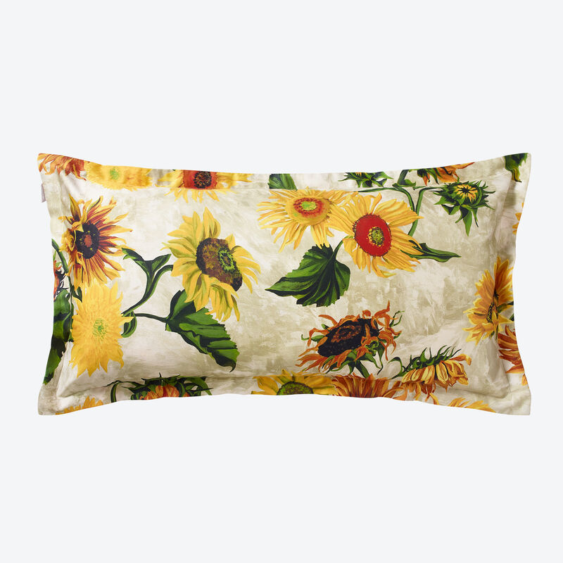 Kissenbezge zur Ganzjahres-Bettwsche Sonnenblumen , Bettbezug, Kissenbezug, Bettzeug,  Schlafzimmertextilien Bild 3
