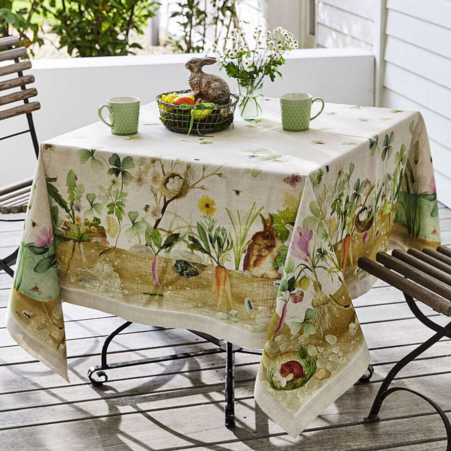 Tischdecken Italienische Leinentischwasche Holt Ungezwungenes