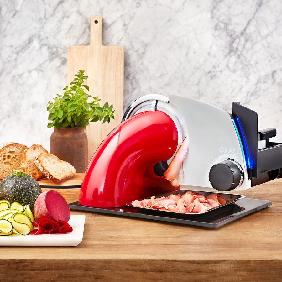 Premium-Schneidemaschine in Gastroqualitt mit einzigartigem Beleuchtungskonzept Bild 2