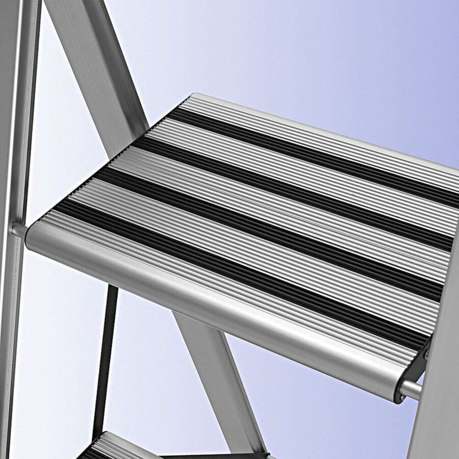 2-Stufen Sicherheitsleiter- standsicher, superleicht, ultraflach Bild 5