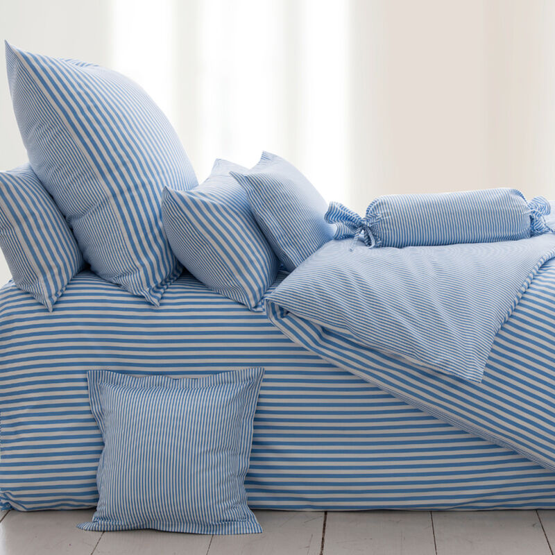 Klassisch schöne Streifen-Bettwäsche aus anschmiegsamem Mako-Satin Bild 2