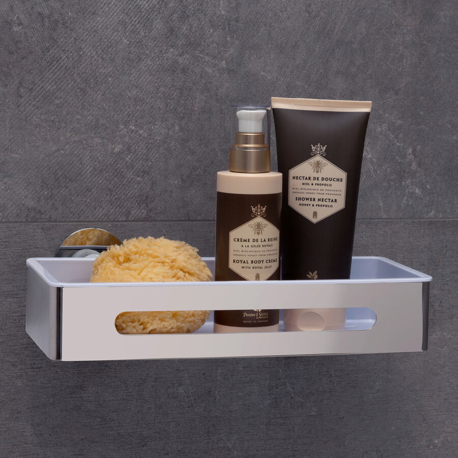 Wandablage: Premium Bad-Accessoires - Anbringung auch ohne Bohren mglich Bild 2