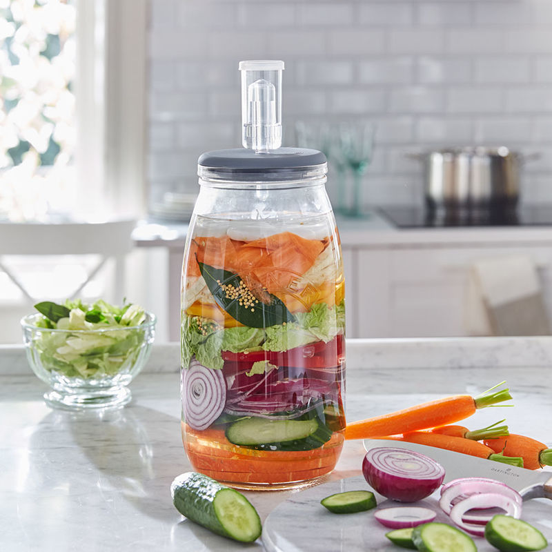 Glasfermentierer: Appetitlich kleine Gemüsemengen fermentieren Bild 2