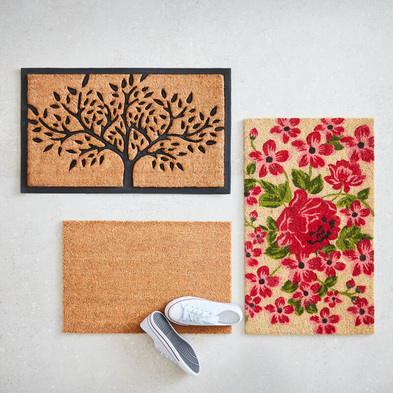Fußmatte Personalisiert aus Kokos, Schmutzfangmatte Geschenk