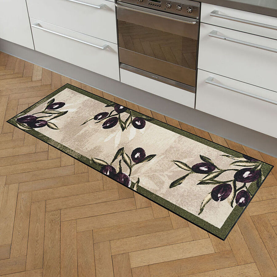 Kuchen Spezialmatte Im Exklusivem Oliven Design Schont Boden Und