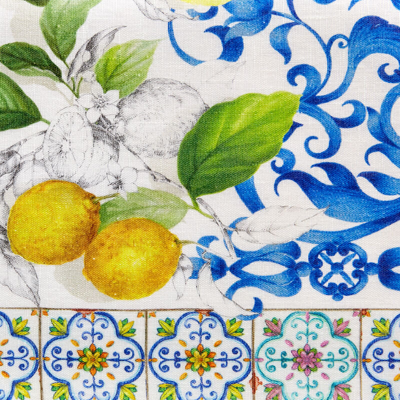 Tischlufer: Mediterrane Leinen-Tischwsche aus toskanischer Traditionsweberei Bild 2