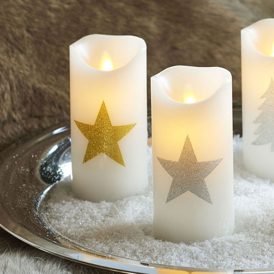 Led Kerzen Mit Stern Motiv Julia Grote Shop