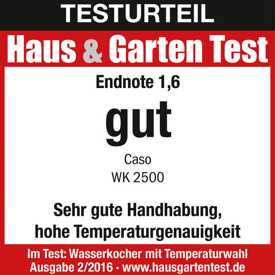 Design-Wasserkocher mit prziser Temperaturwahl Bild 4