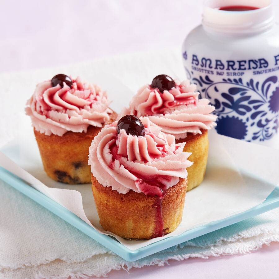 Amarena Kirschen Cupcakes