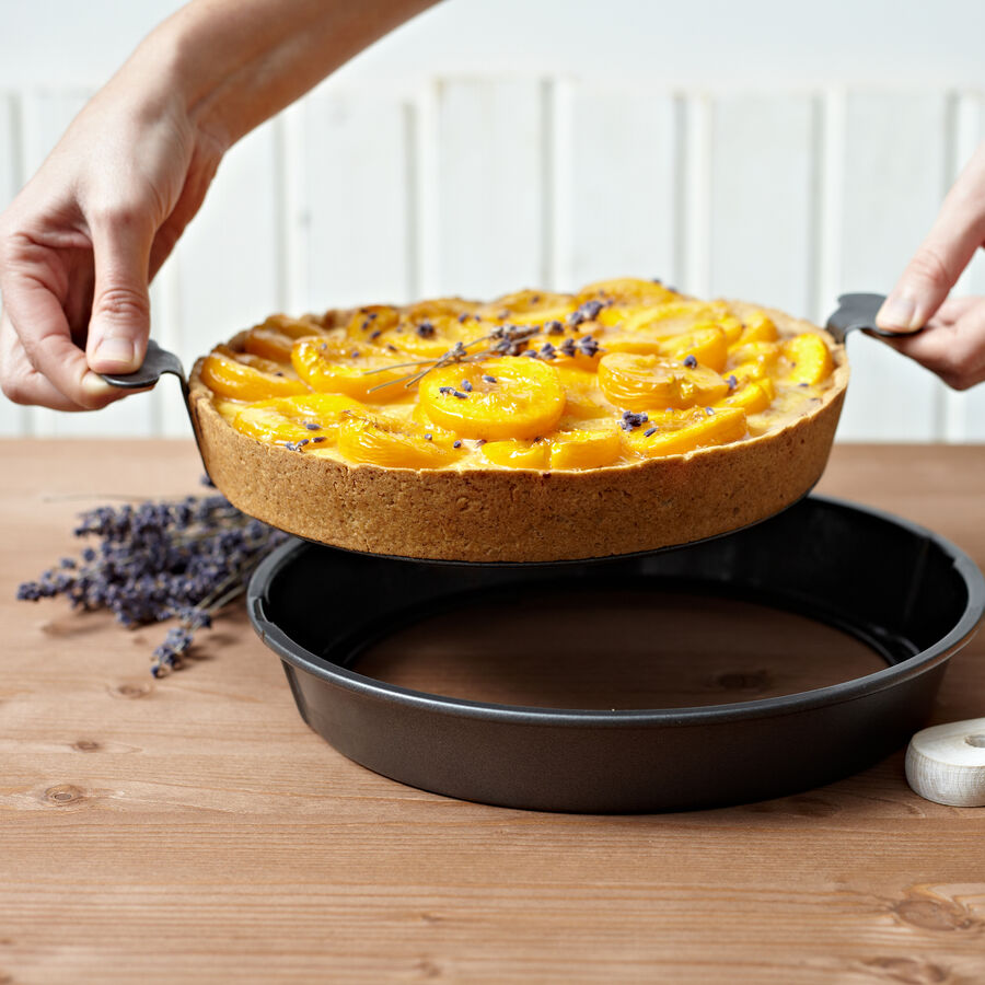 Aprikosen-Tarte mit Honig und Lavendel