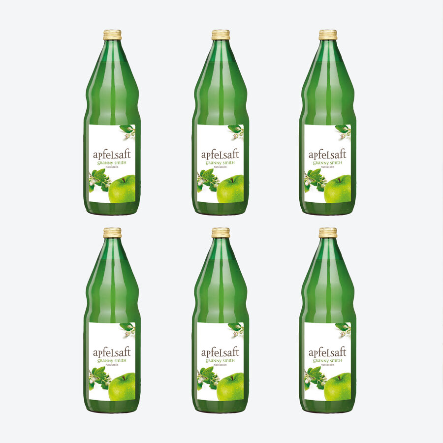 Aus dem Kloster: Granny Smith Apfelsaft, sortenrein, naturtrb, ungefiltert