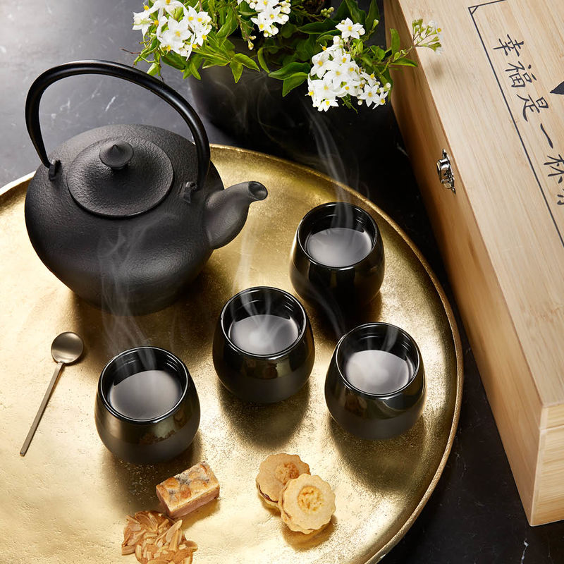 Aus dem Land der Tee-Zeremonien: Chinesisches Teekannen-Geschenkset