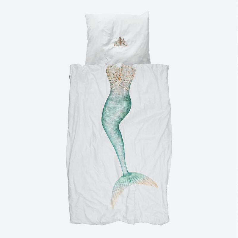 Bettwsche mit Traumrolle als Meerjungfrau
