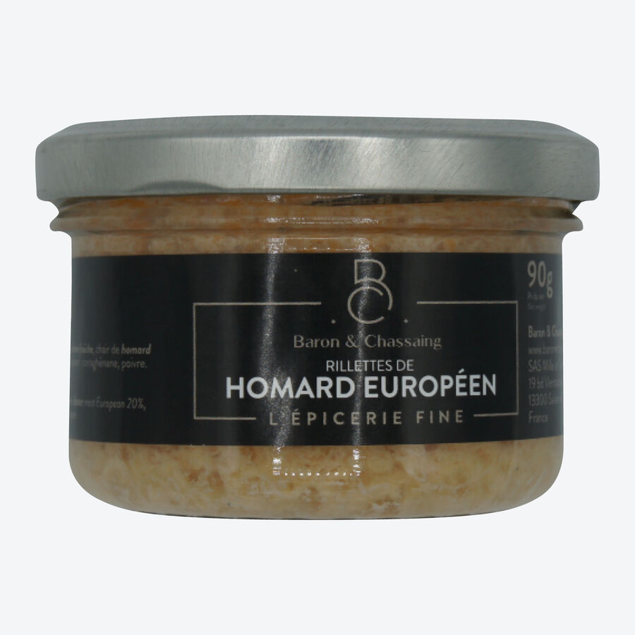Bretonische Spezialitt: Hummer-Rillette, Franzsische Feinkost, Bretonische Art