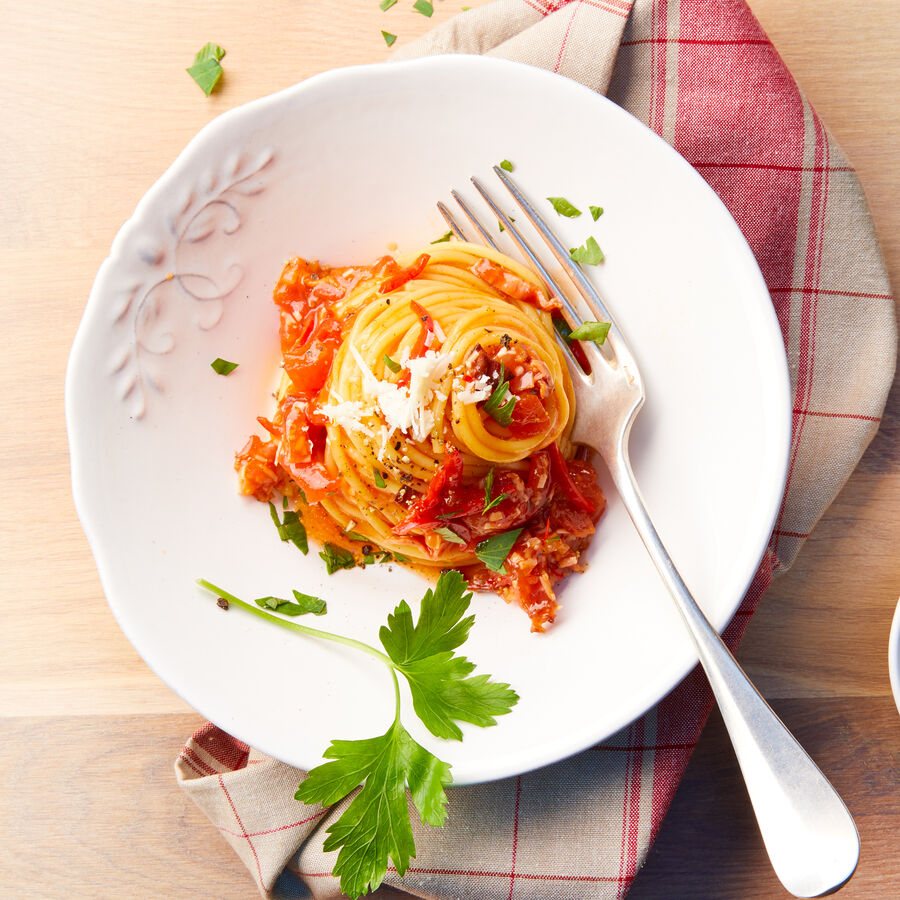 Bucatini all'amatriciana