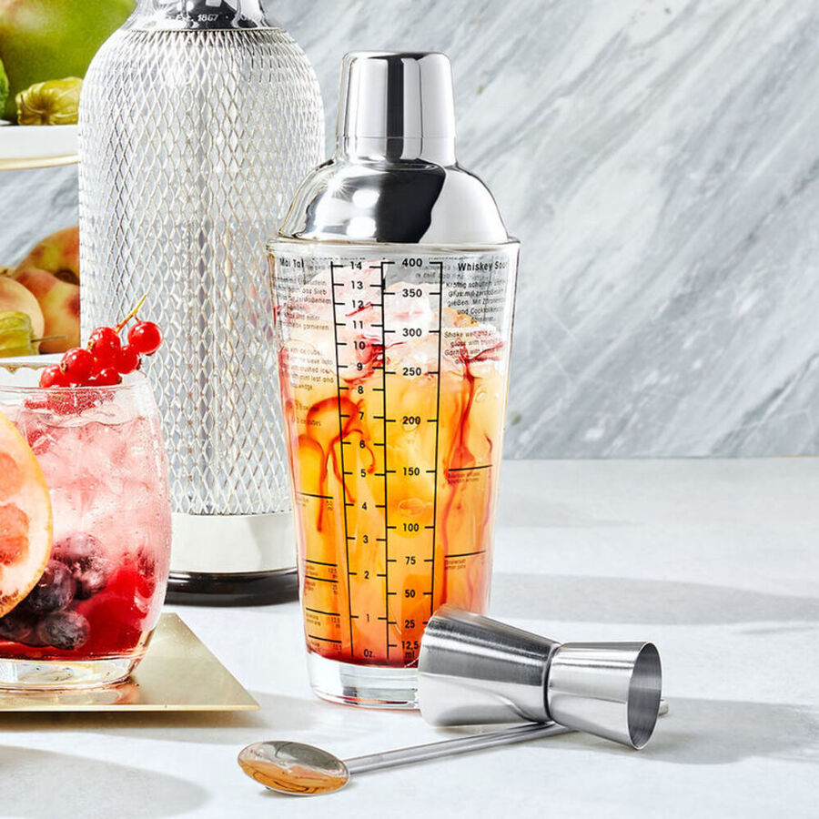 Cocktail Shaker fr garantiert perfekte Drinks