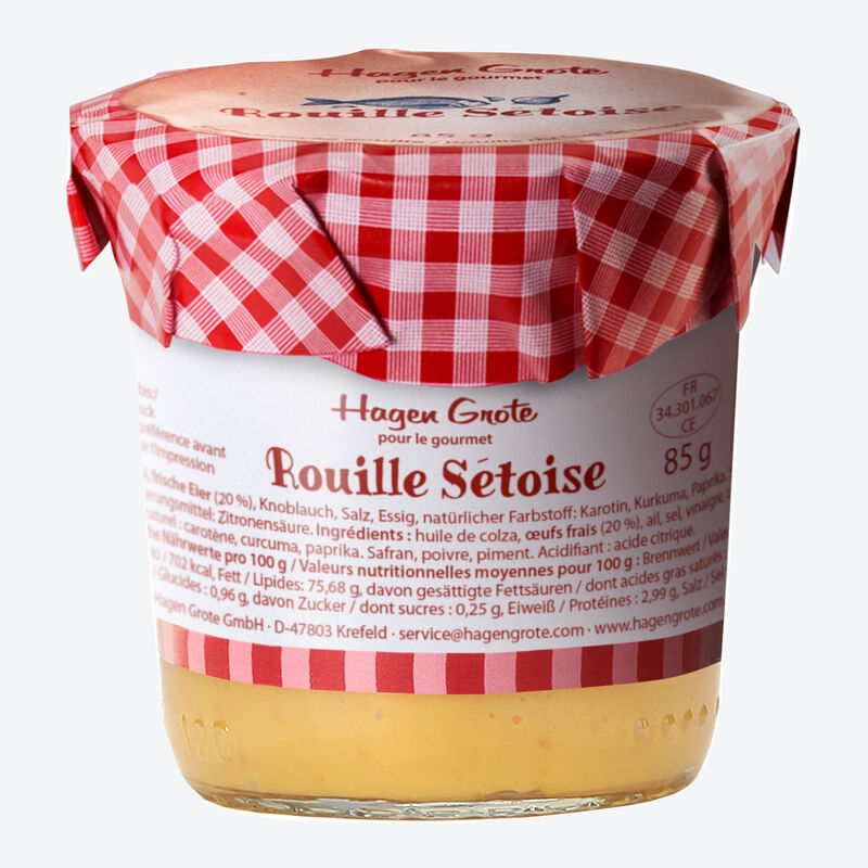Delikate südfranzösische Mayonnaisen-Spezialität Rouille Sétoise