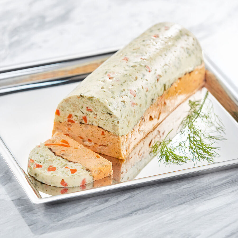 Edle Jakobsmuschel-Terrine mit Languste erfllt hchste kulinarische Standards