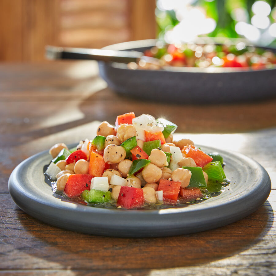 Ensaladilla de Garbanzos - Kichererbsen Salat