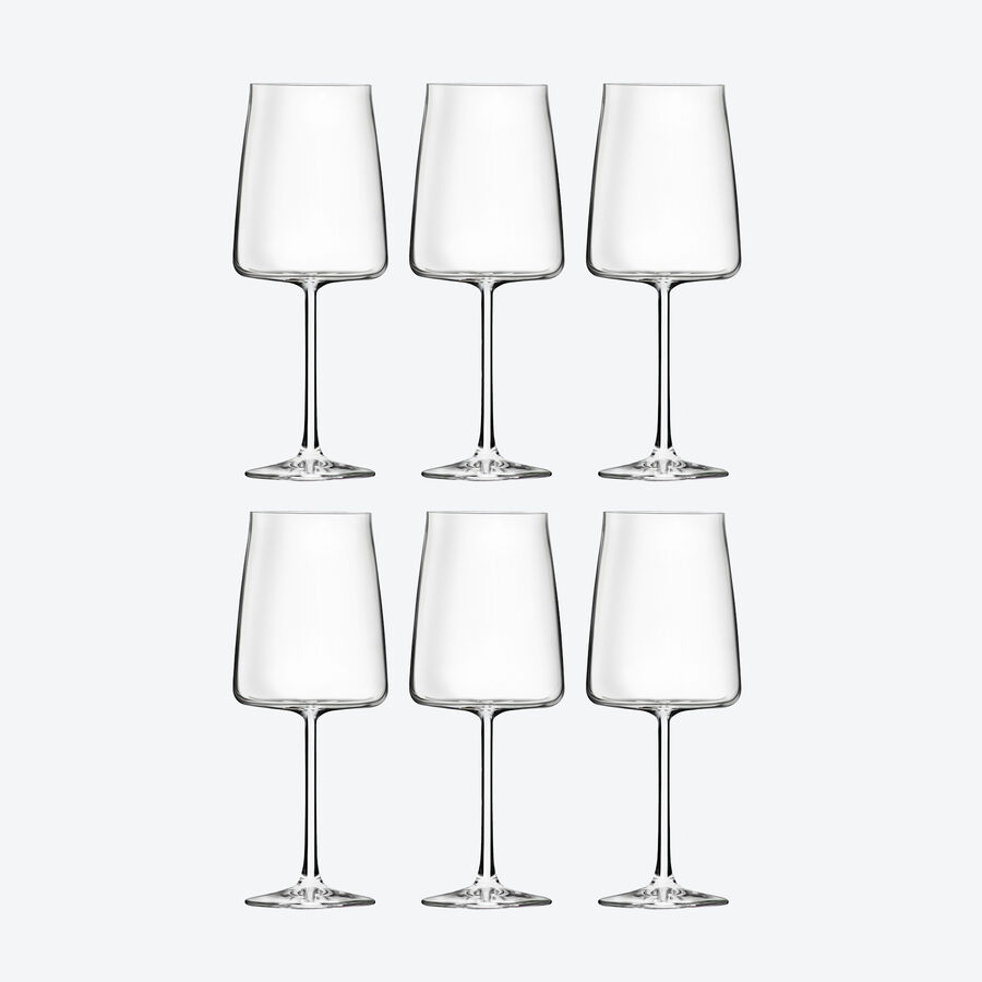 Erstklassige Kristall-Weinglser (650 ml): Design in reinster Form