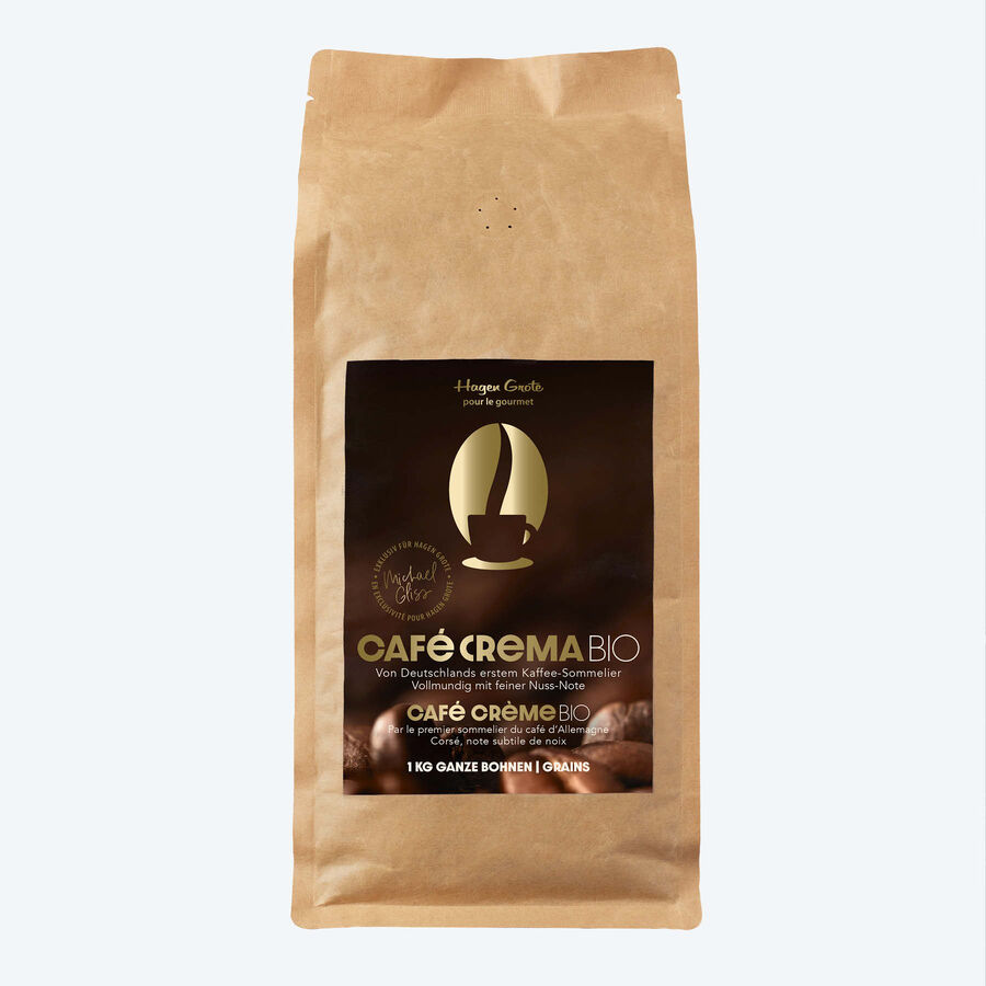 Exklusiver Bio Caf Crema vom ersten Kaffee-Sommelier Deutschlands