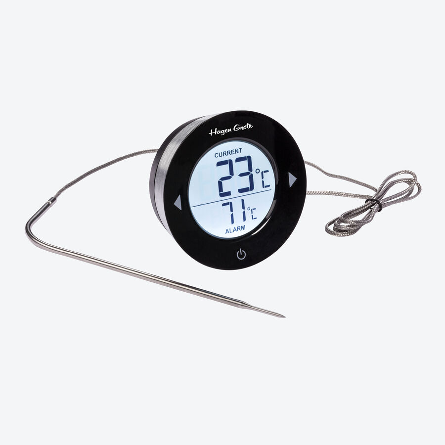 Extrem hitzebestndig: Super exaktes Grill- und Ofen-Fleischthermometer