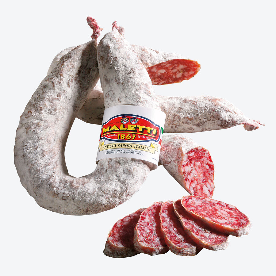 Feinschmecker halten die Maletti-Salami fr die feinste Italiens