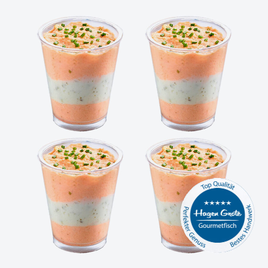 Feinste Amuse-Gueules vom Lachs