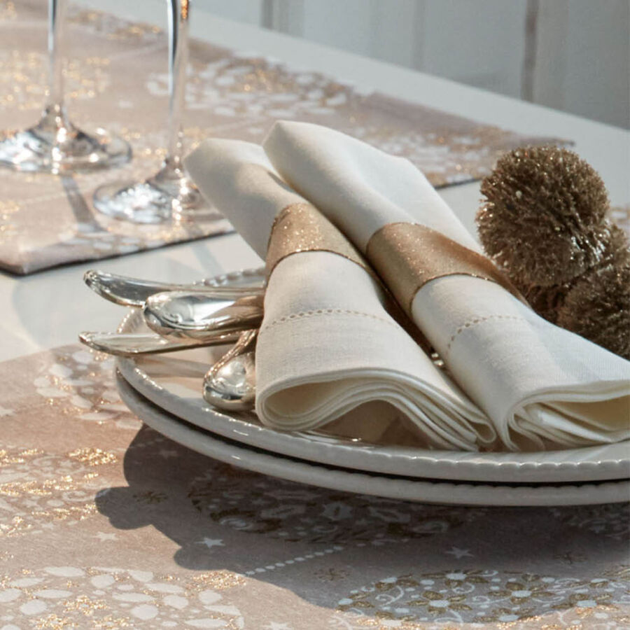 Festliche Stoff Servietten Weihnachten Mit Edlem Glanzeffekt Julia Grote Shop