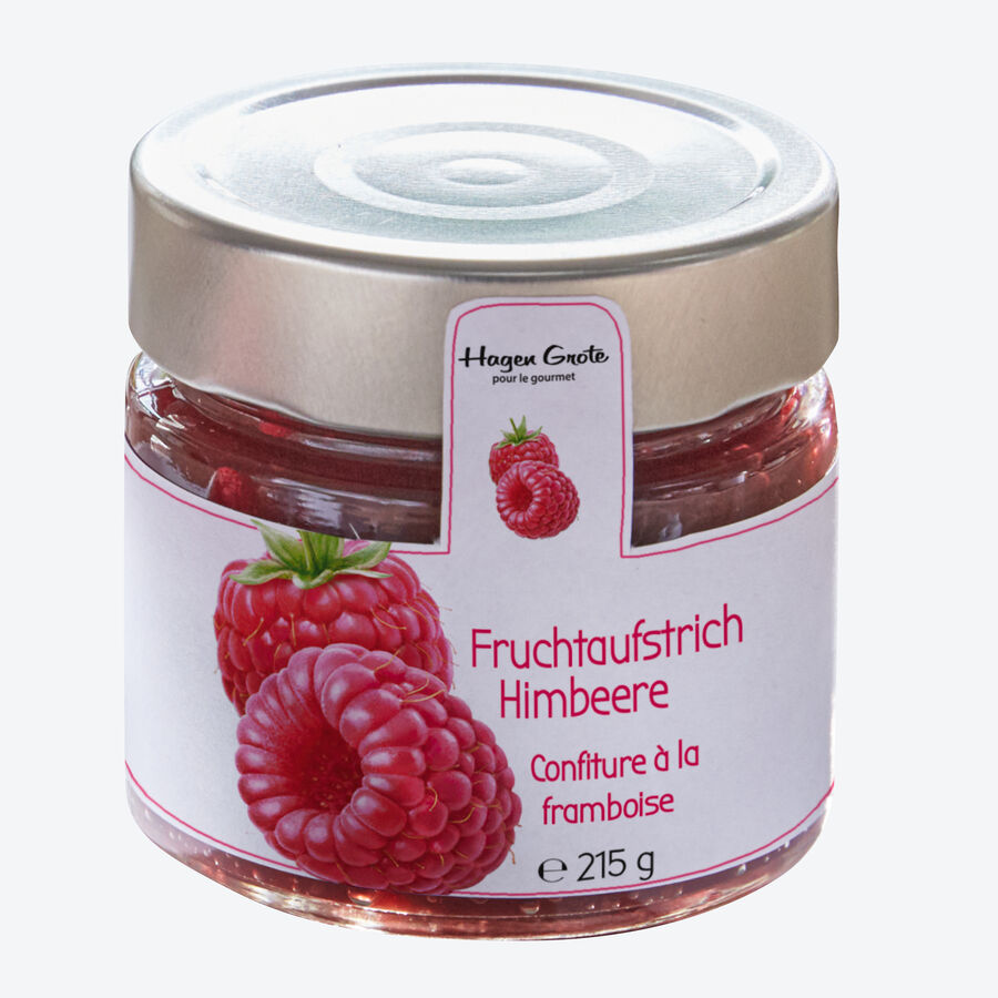 Fruchtaufstrich Himbeere: 75 % Fruchtanteil und natrliche Se