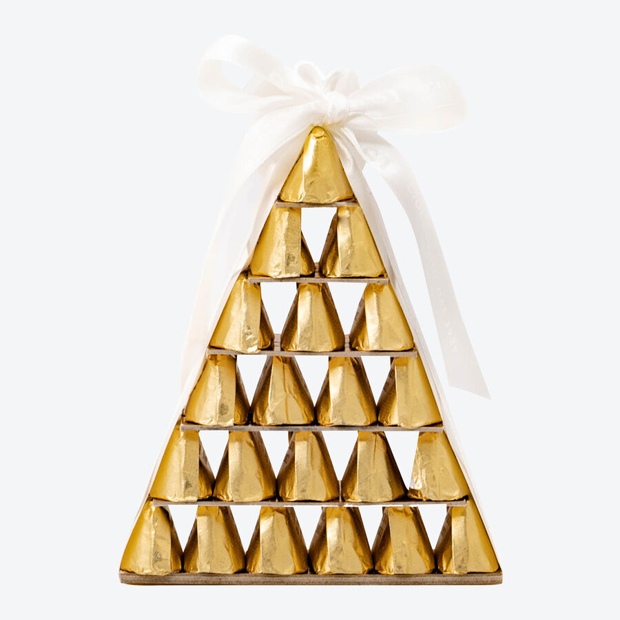 Gianduiotti: Cremige Piemonteser Haselnuss-Nougat-Pralinen aus Turin, Praline, Nougat, Schokolade