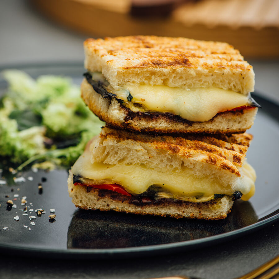 Grillgemse-Pecorino-Schafskse-Panini