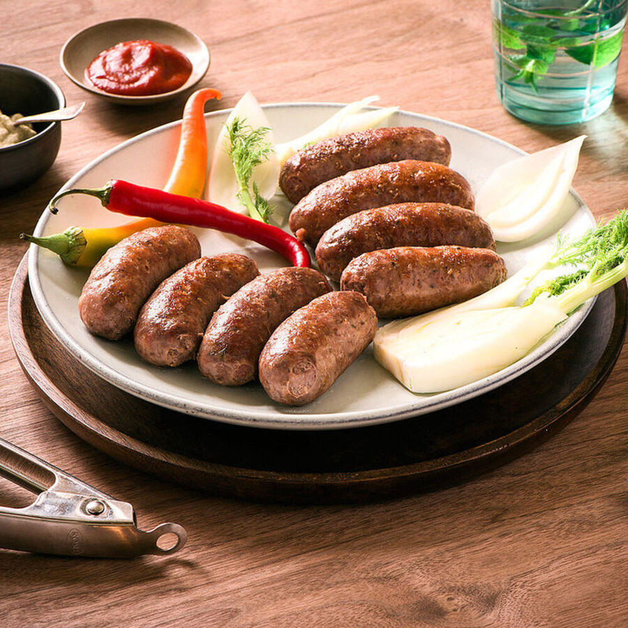 Grillwurst-Delikatesse: Salsiccia al finocchio