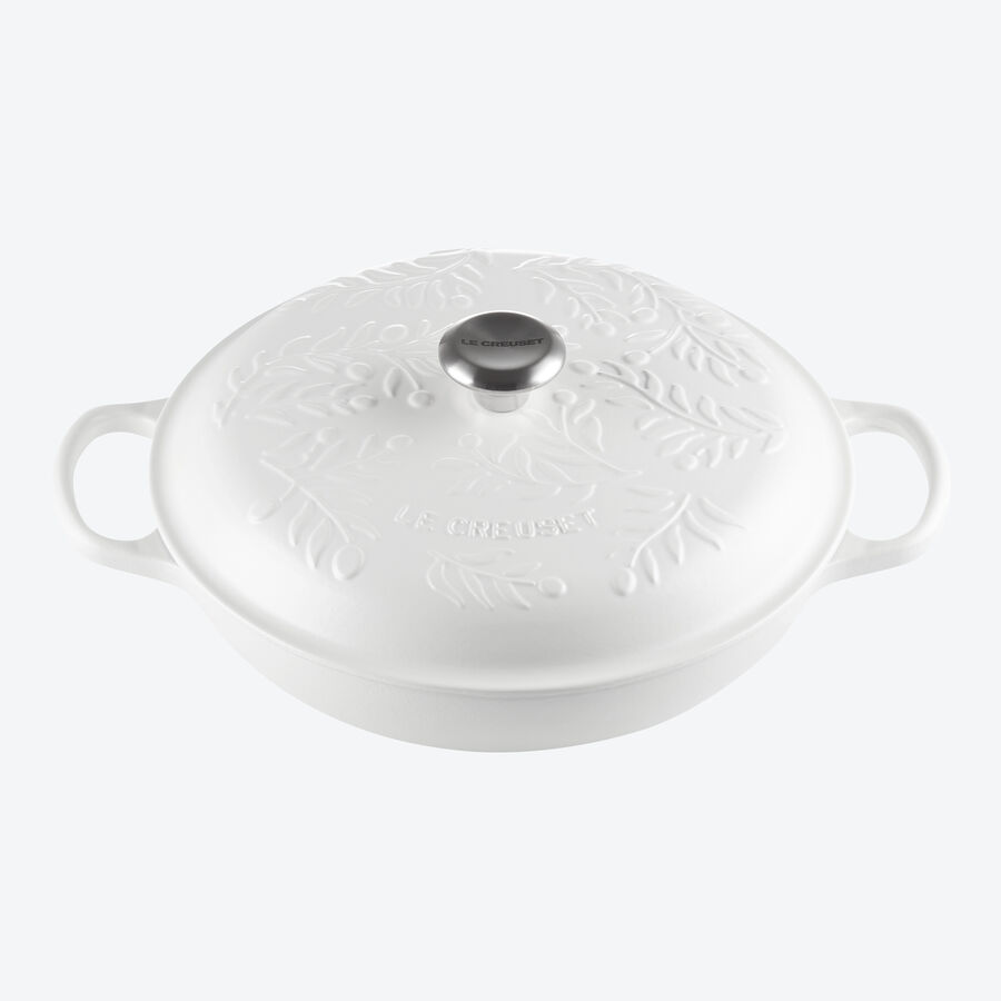 Gusskochtopf: Le Creuset mediterranes Servier- und Kochgeschirr,Gusseisen Topf, Gourmet Profitopf