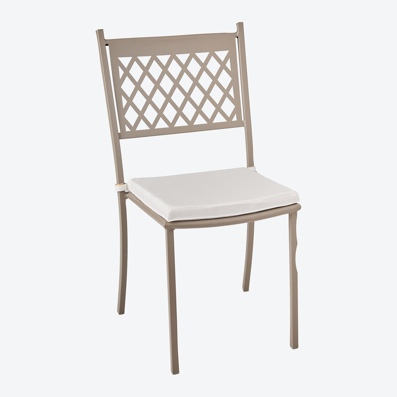 Hochwertiges Sitzkissen fr platzsparenden Gartenstuhl und -sessel
