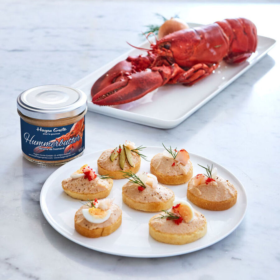 Hummerbutter, exklusive Beilage und feines Gewrz zu Saucen und Suppen