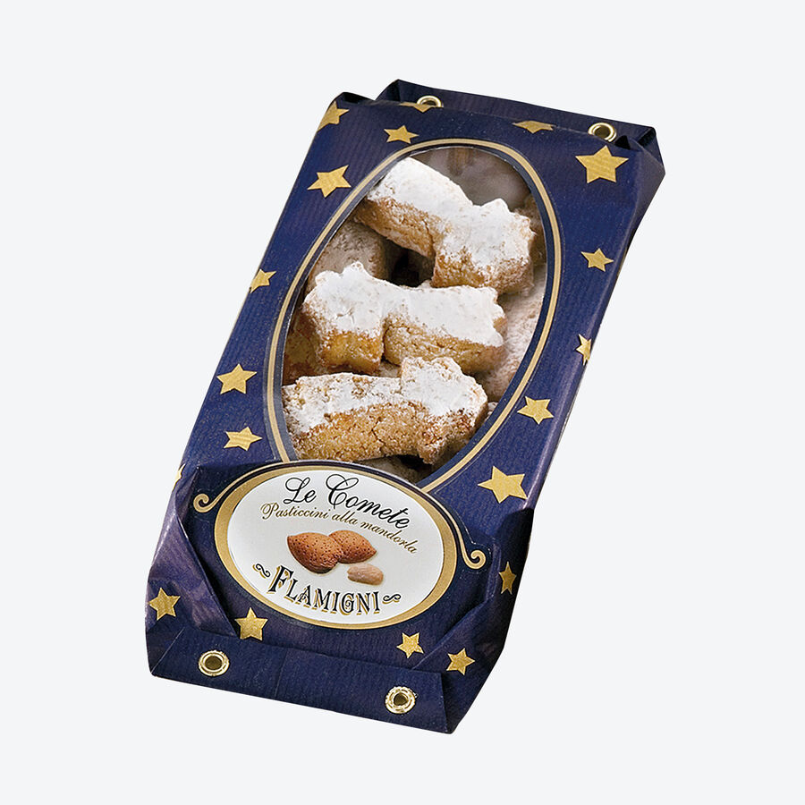 Klassisches italienisches Weihnachtsgebck Pasticcini alla Mandorla, Kekse, Italien, Mandelgebck