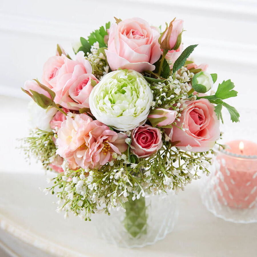 Kunstvoller Biedermeierstrauß in zarten Farben - Julia Grote Shop