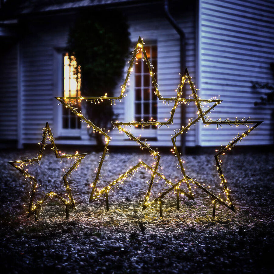 LeuchtSterne Weihnachtliche LEDDekoration für den Garten Hagen Grote Shop
